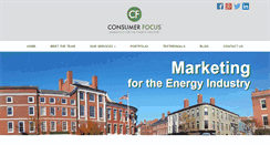 Desktop Screenshot of consumerfocusmarketing.com